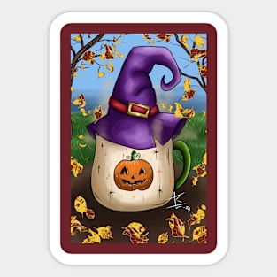 Pumpkin Spice Coffee Sticker